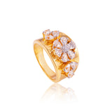Sunlit Petal Ring