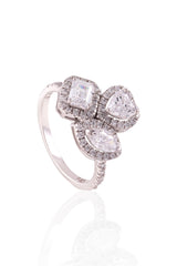 Three Stone Engagement Style Ring