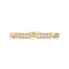 Solid Gold Diamond Twist Eternity Band