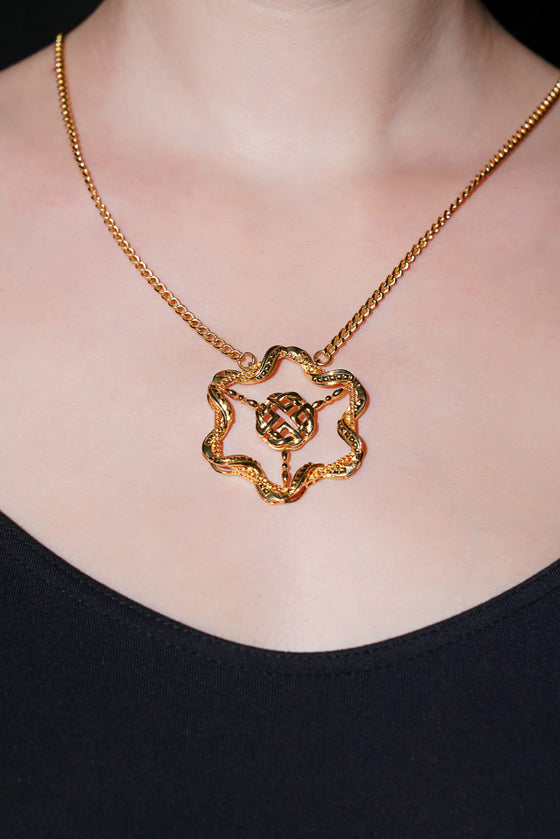 Aurum Roller Drop Pendant