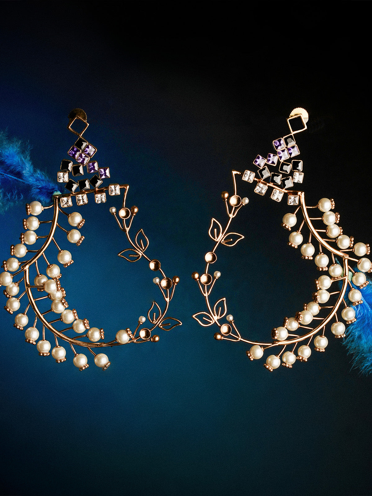 Pearl & Flora Earrings