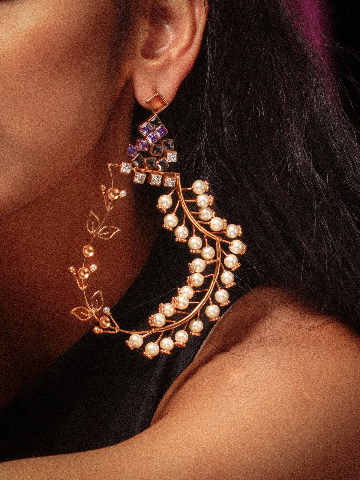 Pearl & Flora Earrings