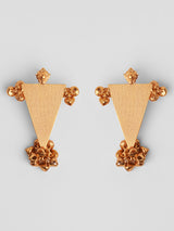 Triangle Stamp Earrings