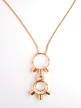 Pearl Drum Necklace