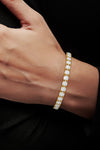 Brilliant Round Shaped Solitaire Tennis Bracelet