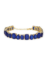 Geometric Prism Link Tennis Bracelet