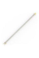 Heart Shaped Solitaire Tennis Bracelet