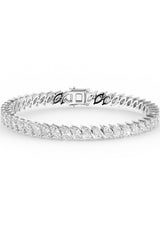 Marquise Shaped Solitaire Tennis Bracelet