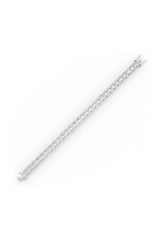 Oval Shaped Solitaire Tennis Bracelet