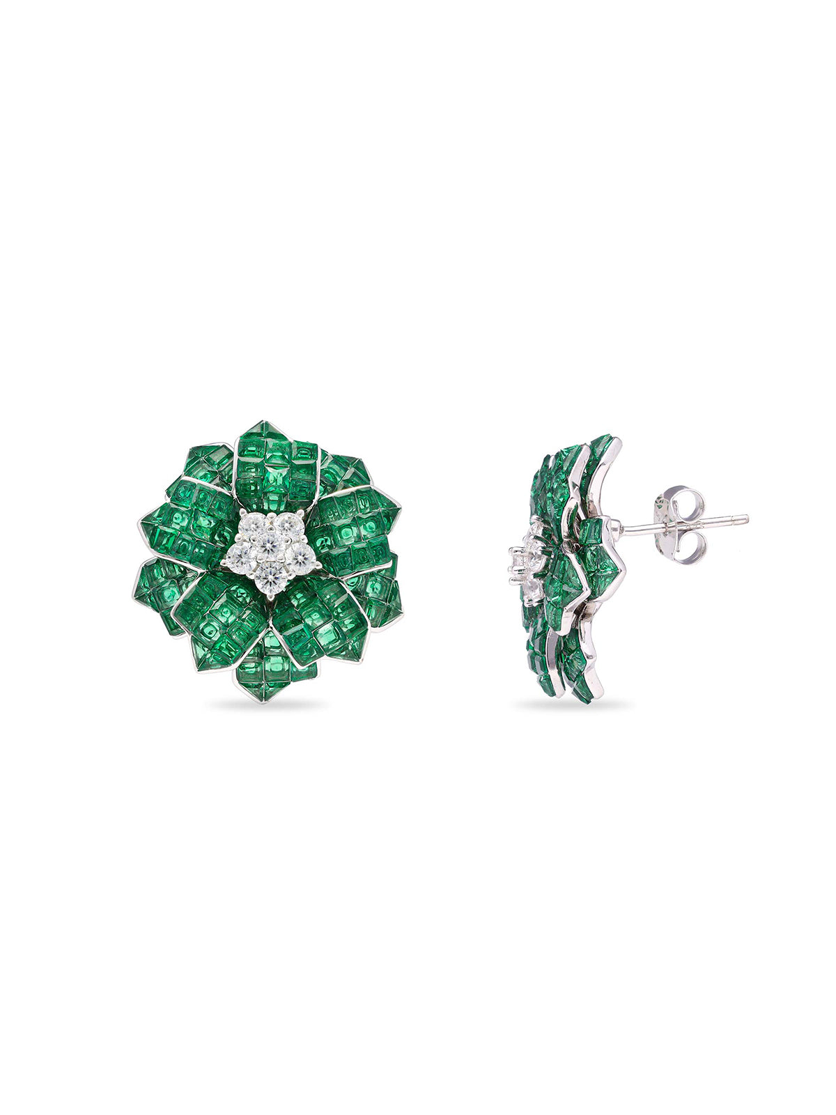 Starlit Blossom Studs Earrings