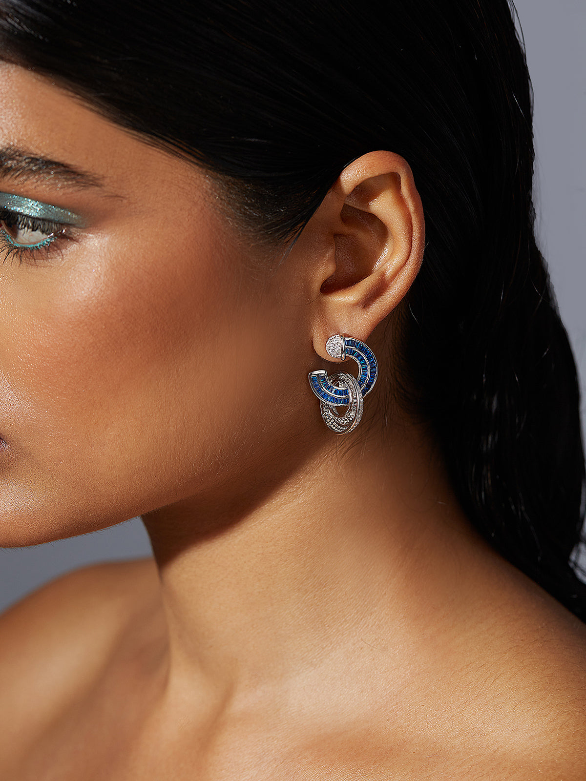 Forest Loop Dangler Earrings
