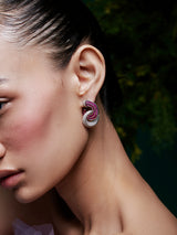 Forest Loop Dangler Earrings