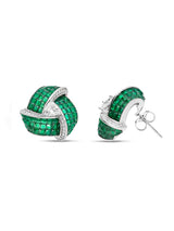 Enchanted Triad Blossom Studs Earrings