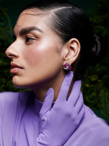 Enchanted Triad Blossom Studs Earrings