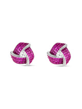 Enchanted Triad Blossom Studs Earrings