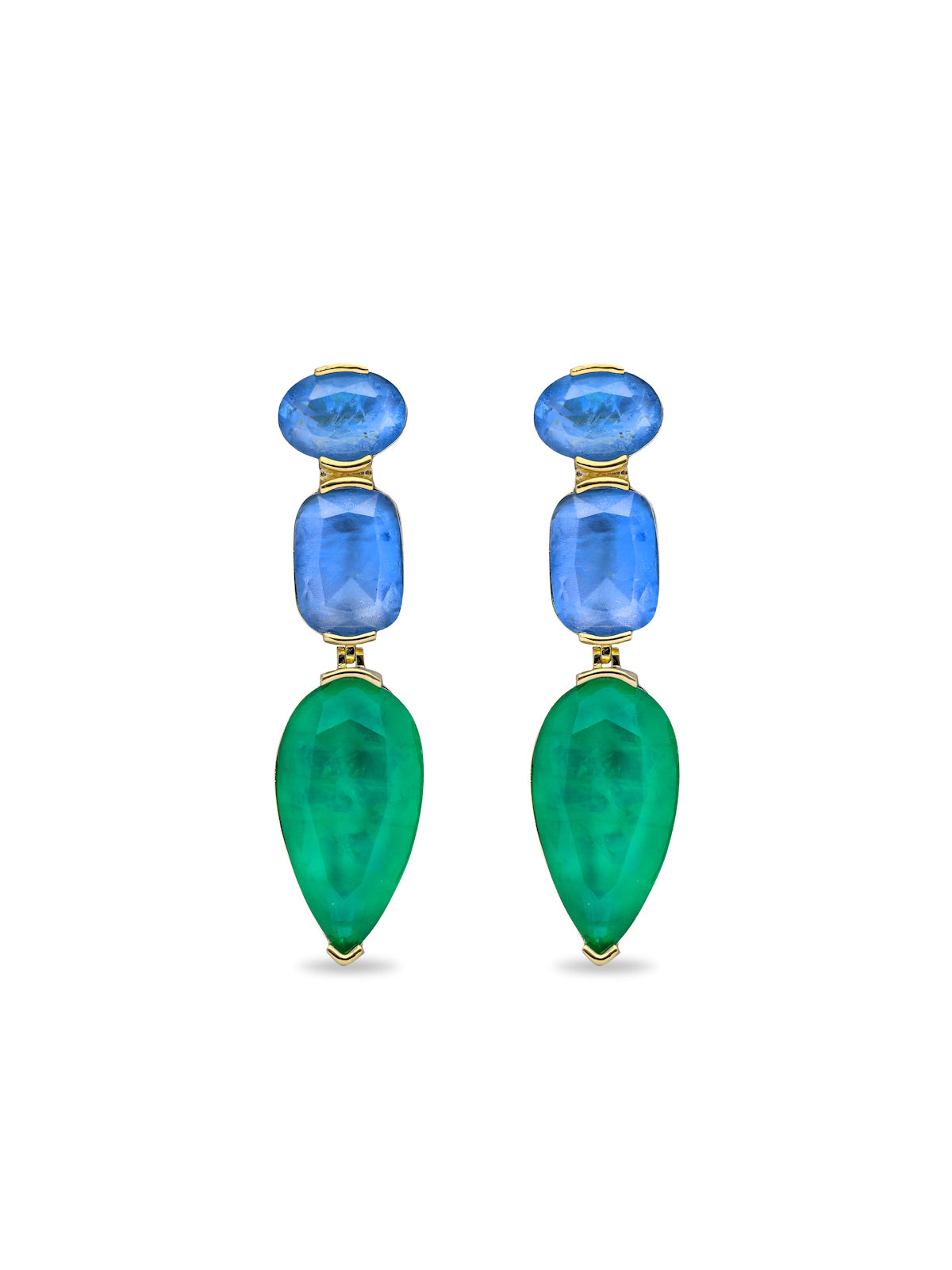 Majestic Mosaic Dangler Earrings