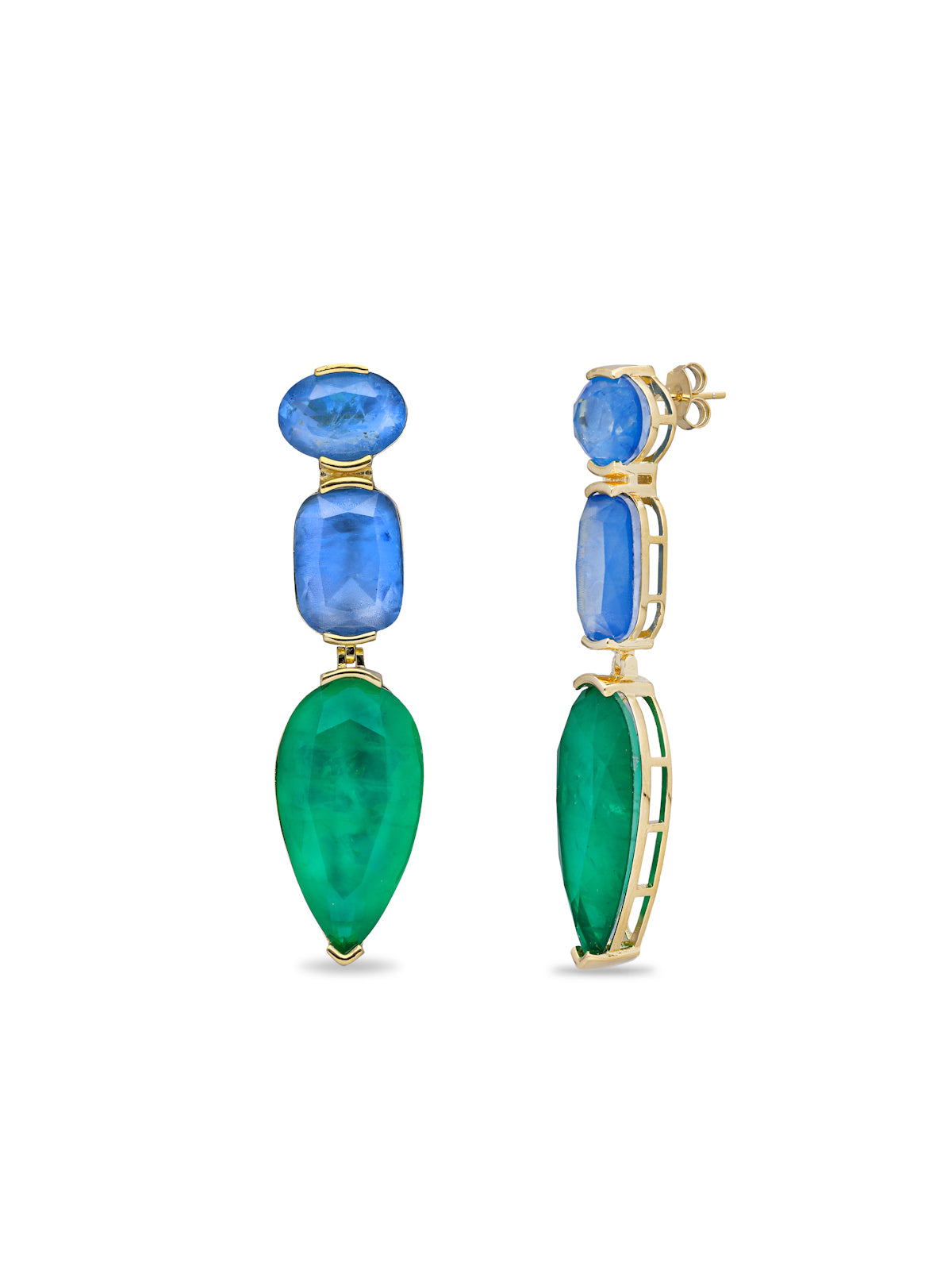 Majestic Mosaic Dangler Earrings