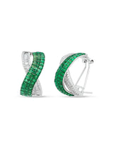 Foliage Twist Studs Earrings