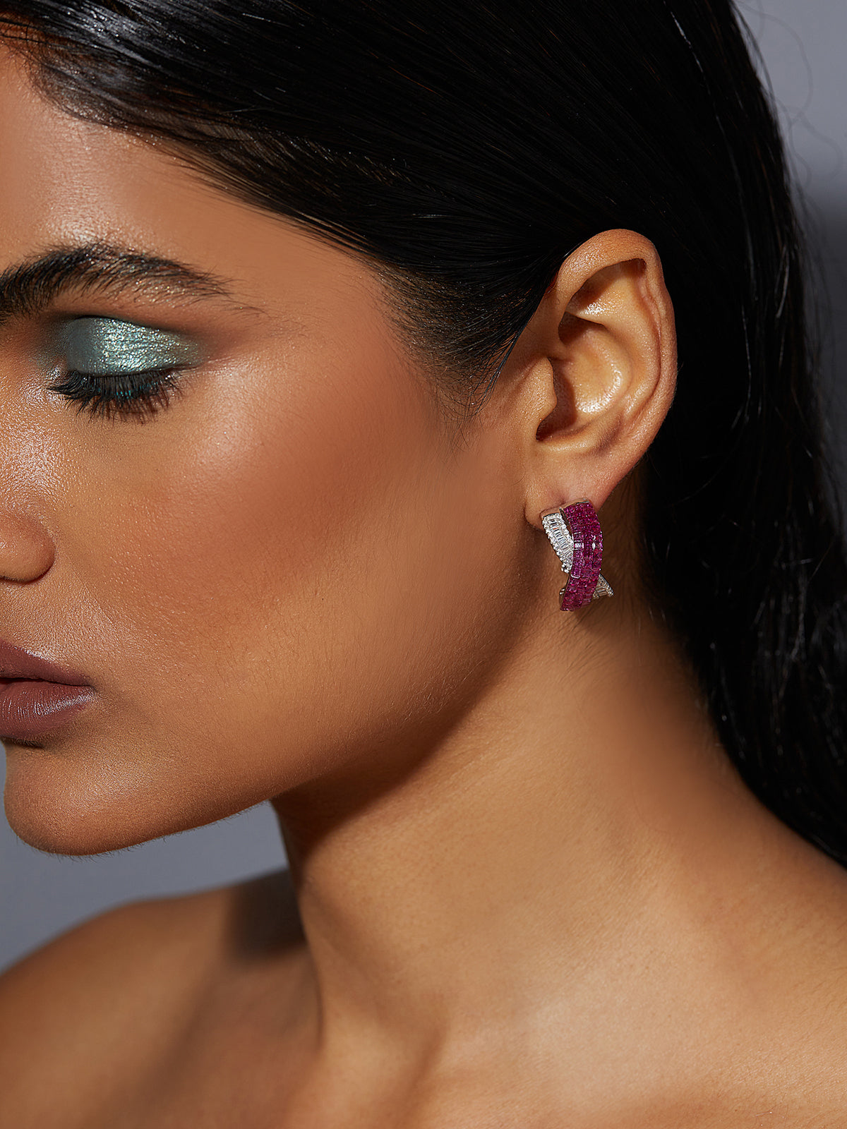 Foliage Twist Studs Earrings