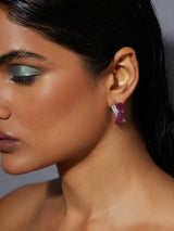 Foliage Twist Studs Earrings