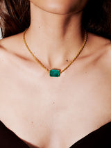 Serene Amulet Pendant With Chain