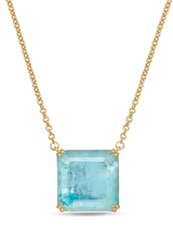 Celestial Geometric Pendant With Chain