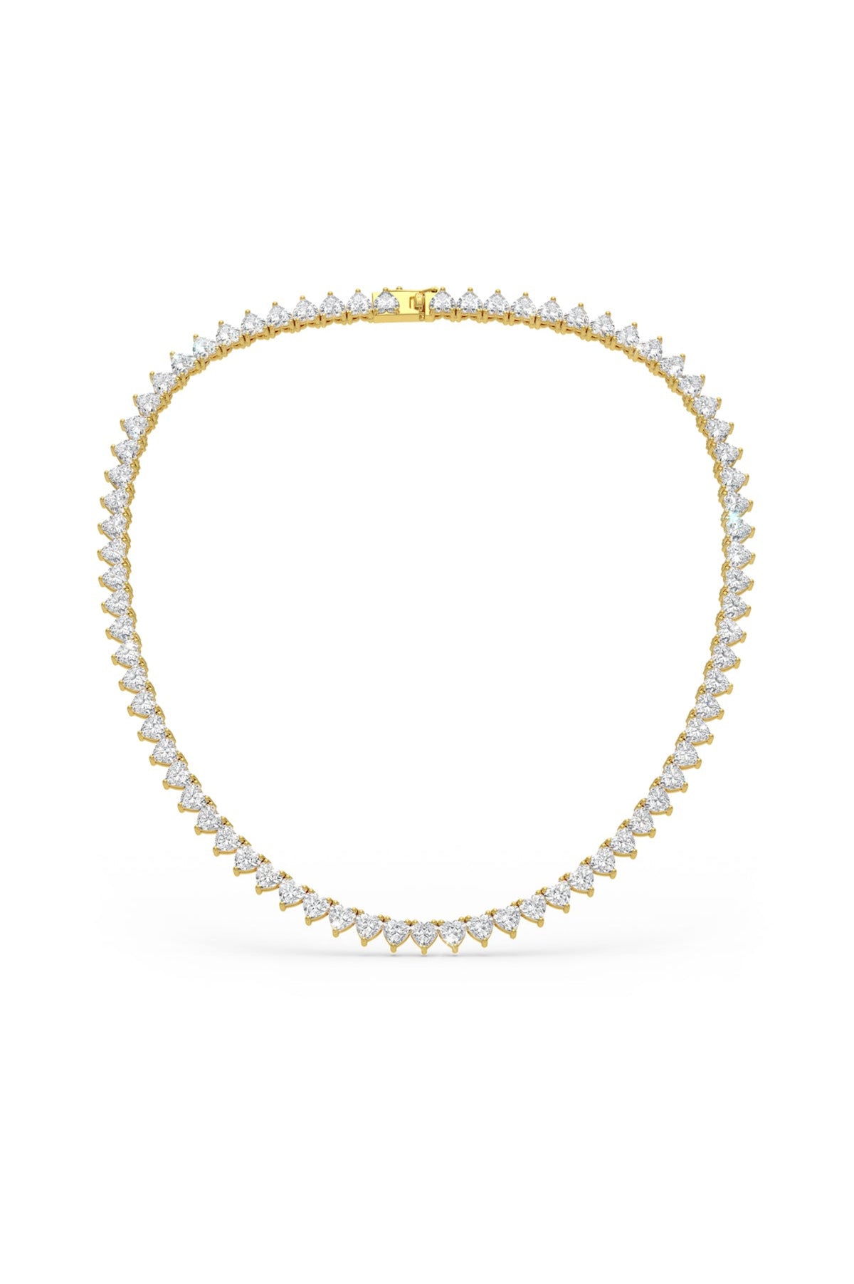 Heart Shaped Solitaire Necklace