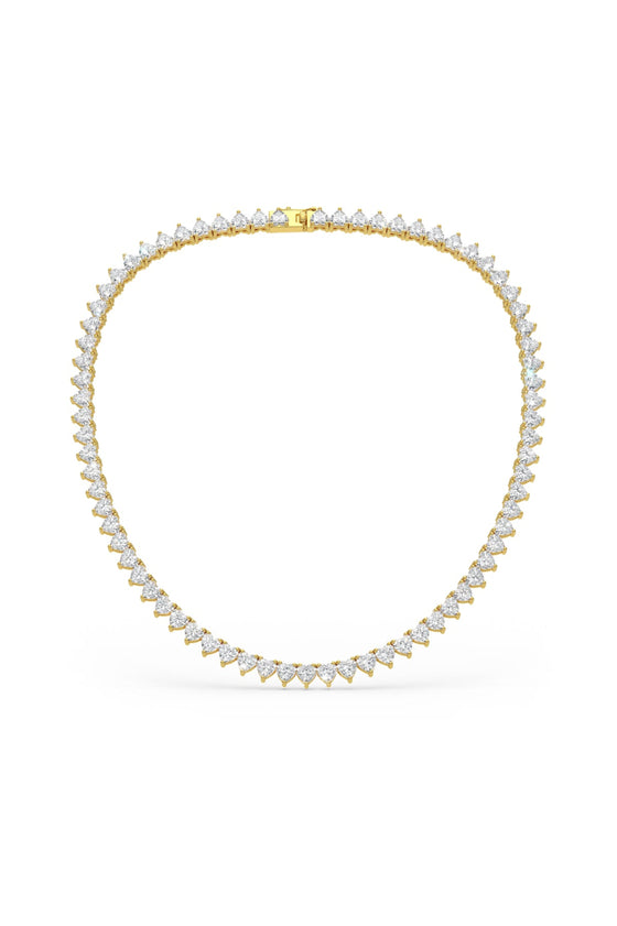 Heart Shaped Solitaire Necklace