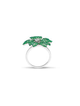Enchanted Petal Symphony Cocktail Ring