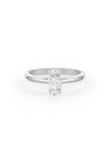 Marquise Shaped Solitaire Engagement Ring