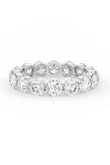 Brilliant Round Shaped Solitaire Wedding Bands