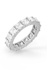 Square Shaped Solitaire Wedding Bands