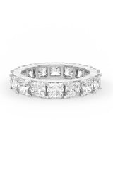 Square Shaped Solitaire Wedding Bands