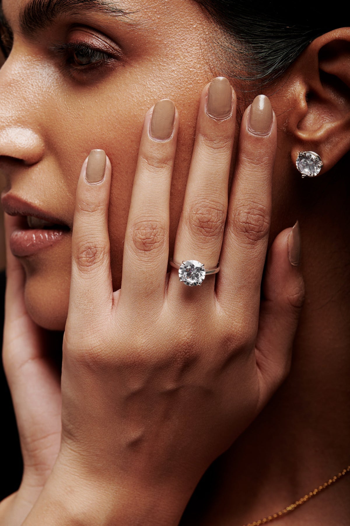 Brilliant Round Shaped Solitaire Engagement Ring
