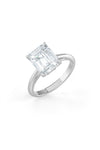 Emerald Cut Solitaire Engagement Ring
