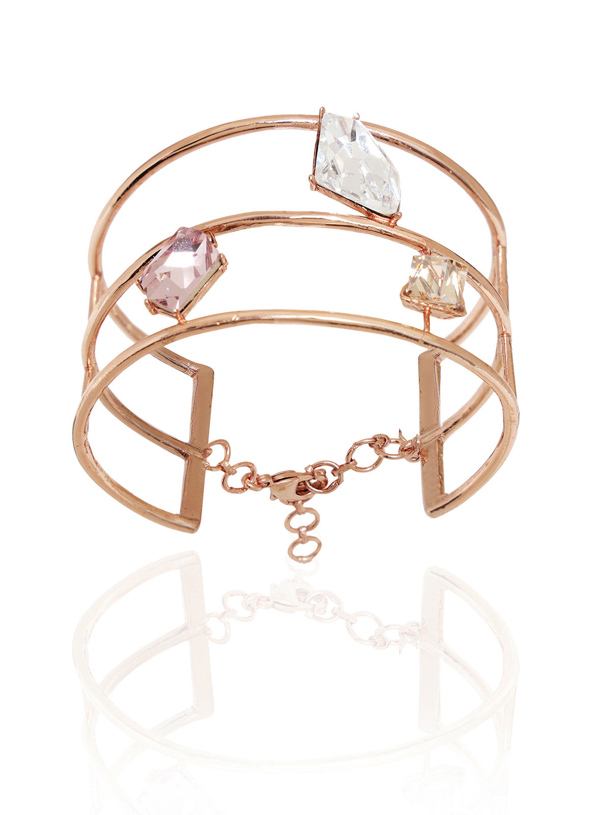 Mismatch Crystal Bangle