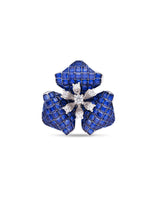 Ethereal Trillium Blossom Cocktail Ring