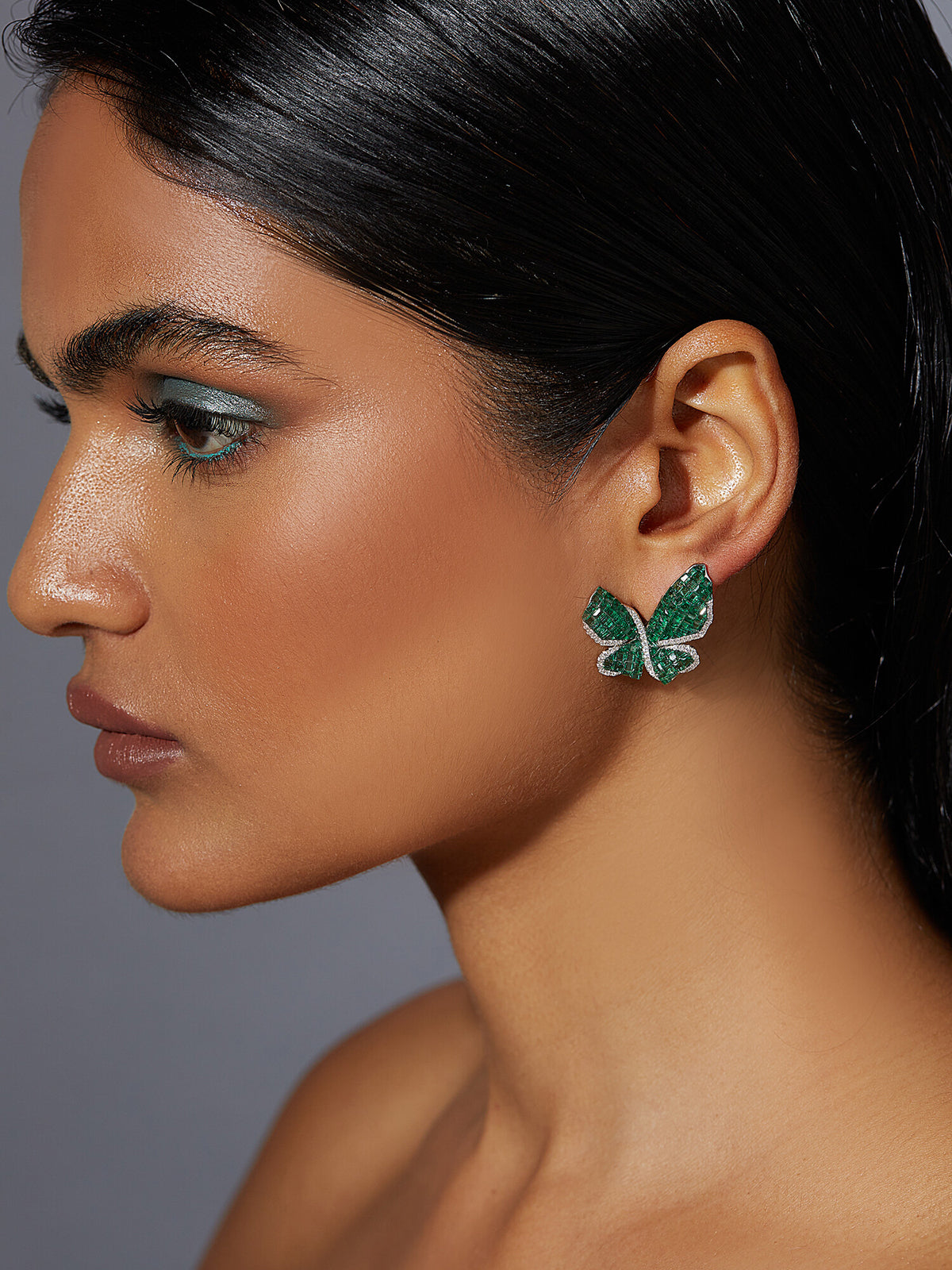 Mystical Butterfly Studs Earrings