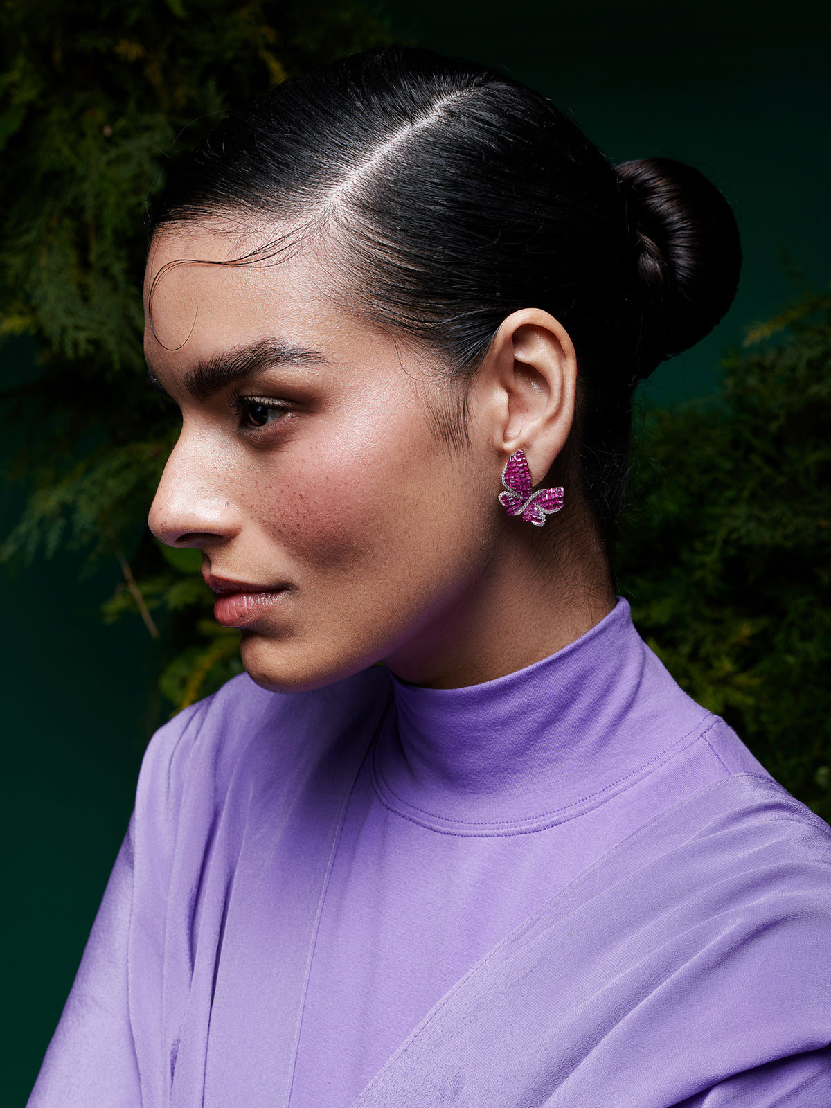 Mystical Butterfly Studs Earrings