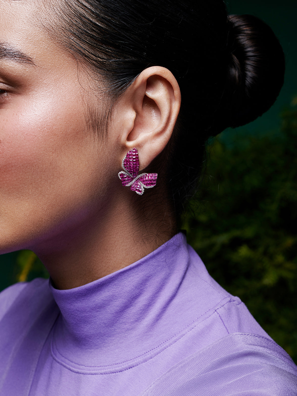 Mystical Butterfly Studs Earrings