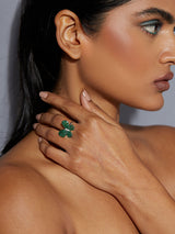 Fluttering Wings Cocktail Ring
