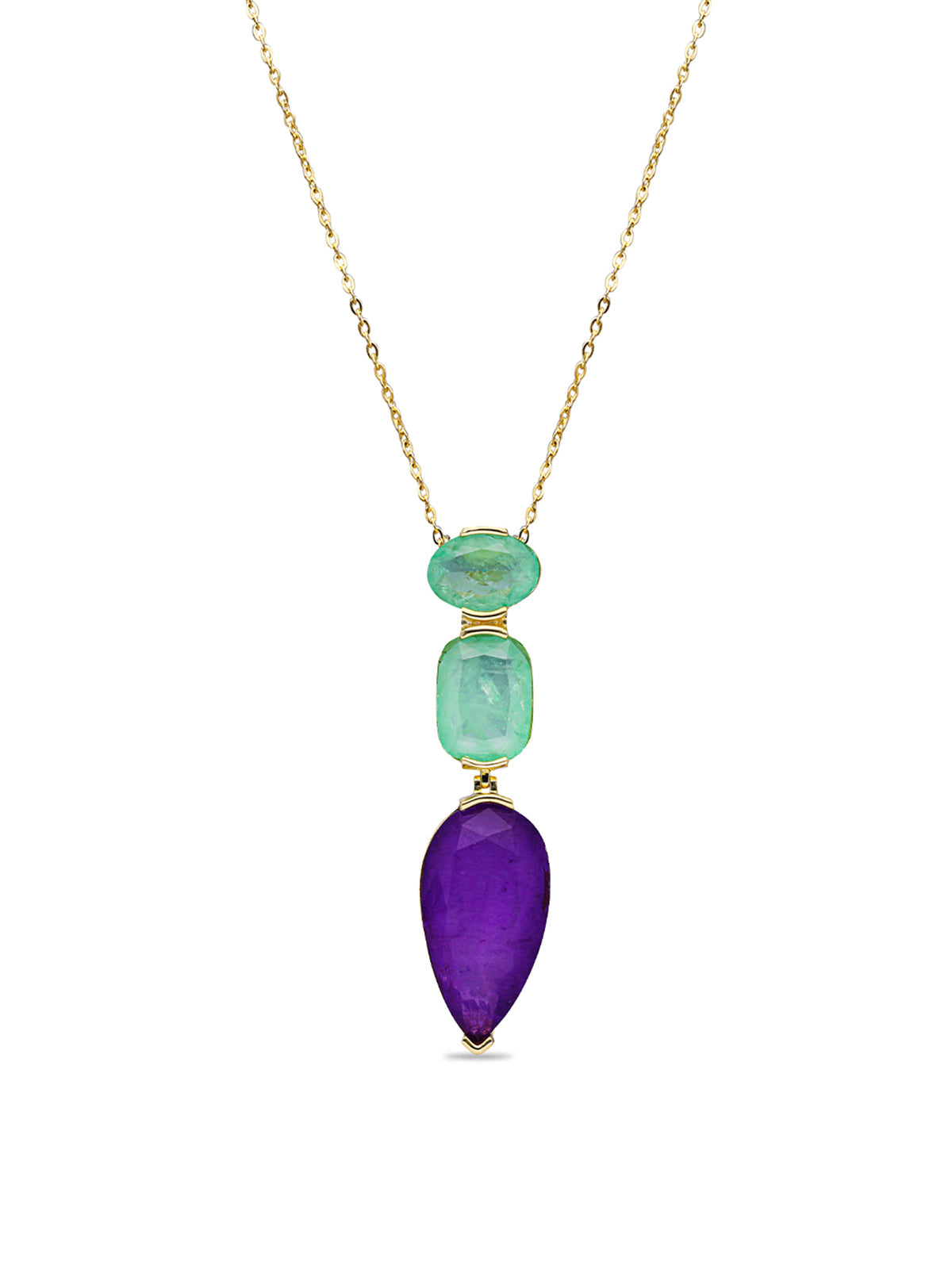 Majestic Mosaic Pendant With Chain