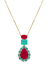 Peacock Paradise Pendant With Chain