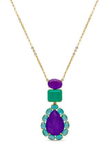 Peacock Paradise Pendant With Chain