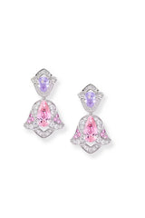 Elegant Flower Drop Earrings