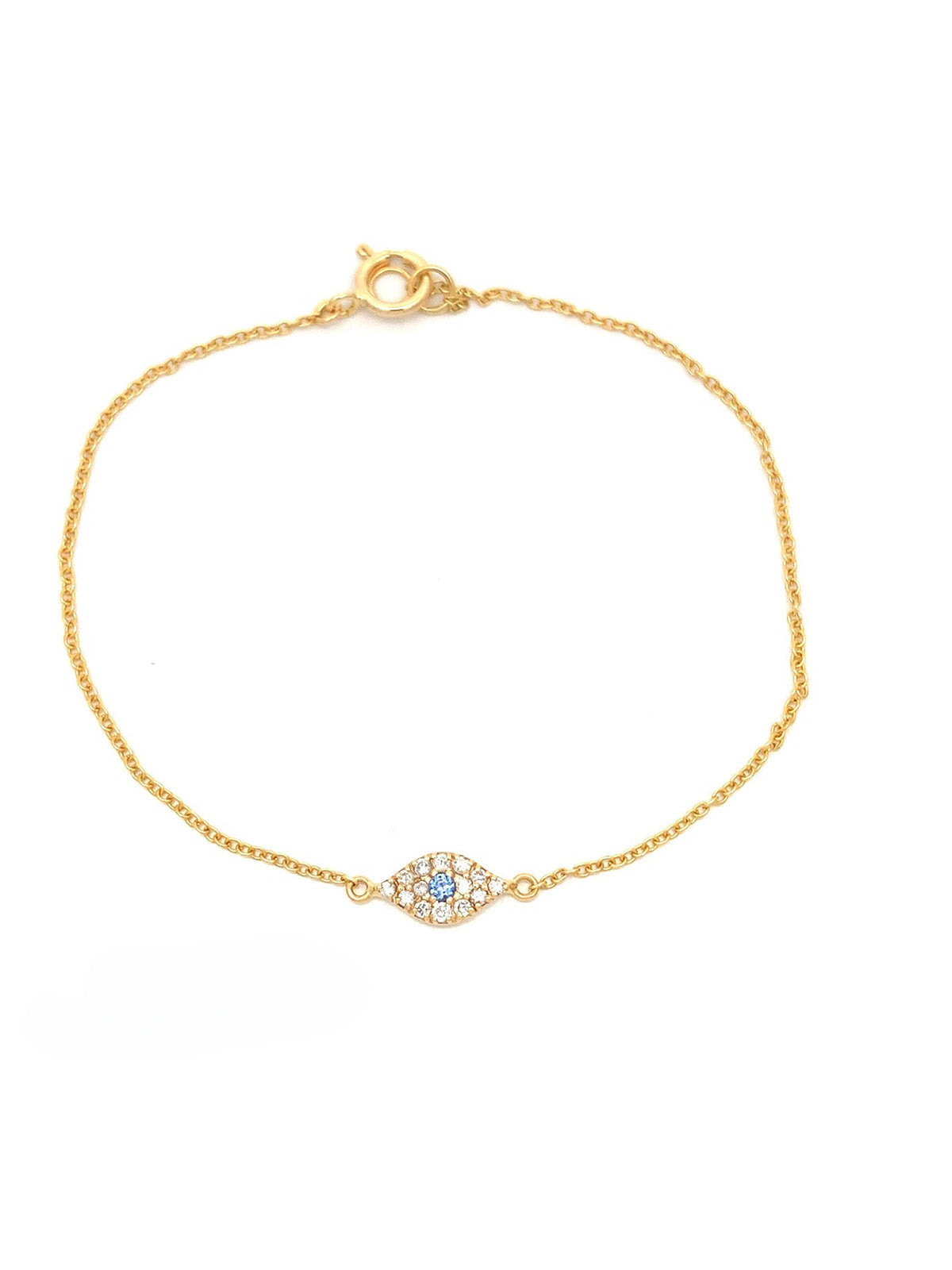 Sapphire Evil Eye Bracelet