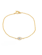 Sapphire Evil Eye Bracelet