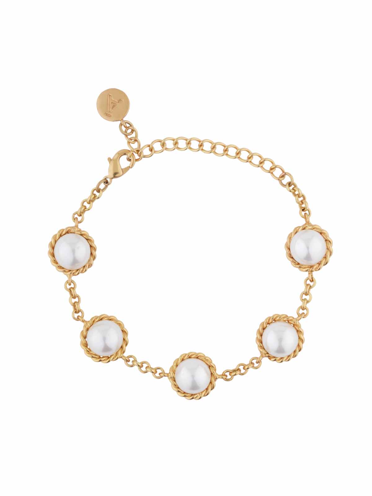 Pearl & Chain Bracelet