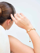 Pearl & Chain Bracelet