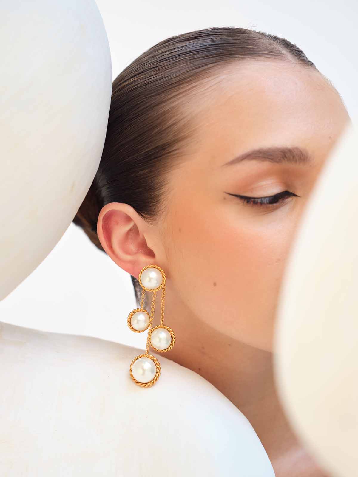 Multi-Pearl Danglers
